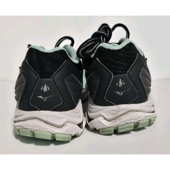 Mizuno Wave Inspire‎ 14 Womens Sz 6.5 Black Teal Athletic Running Shoes Sneakers - Picture 5 of 7
